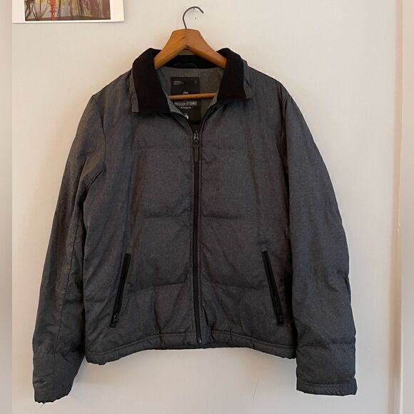 Gap Gray Winter Edition Puffer Jacket - Picture 1 of 11